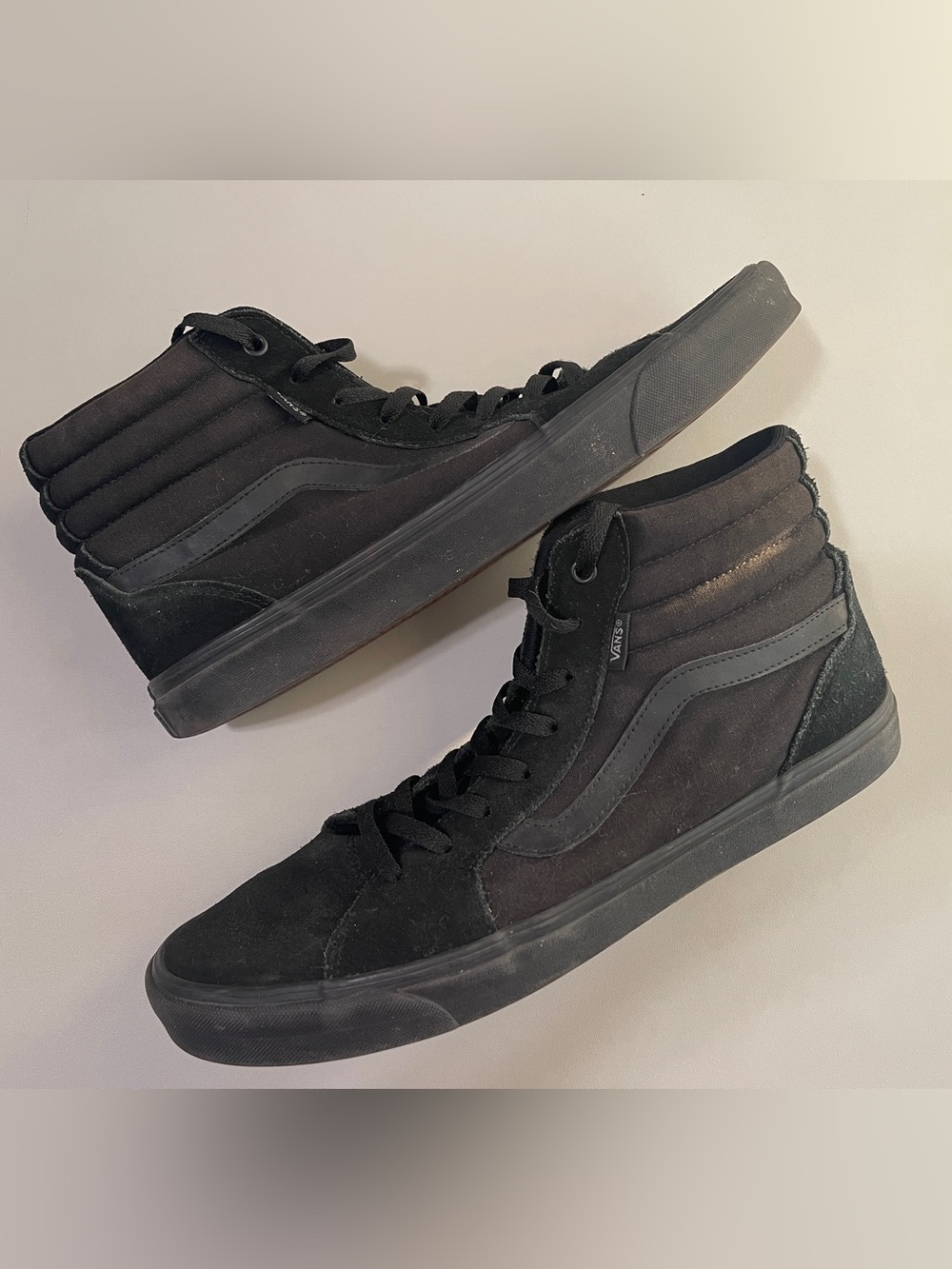 Vans Black High-Top Skate Sneakers